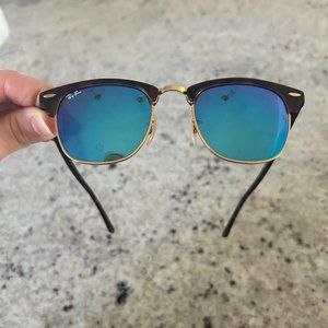 Ray Ban glasses Clubmaster style